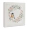 Stupell Industries Spring Bird on Flower Wreath Canvas, design by Cady Driver